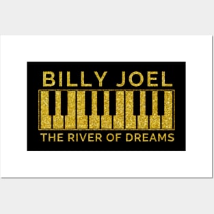 PianogoldBillyJoel Posters and Art